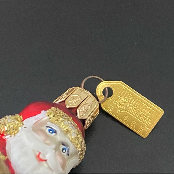 Vintage Discovery Channel Store Handblown Santa Bonanza Ornament Poland - Picture 13 of 16